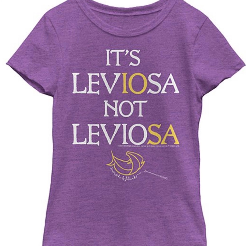 It’s Leviosa Not Leviosa medium Girls T-shirt